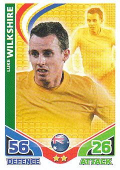 Luke Wilkshire Australia 2010 World Cup Match Attax #17